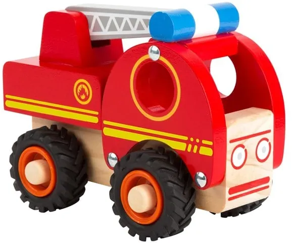 Small Foot - Wooden Fire Truck with Ladder